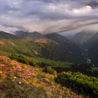 Kyrgyzstán dolina Karakol