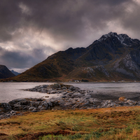 Leknes - Stornappstinden - Lofoten Islands - Norway