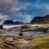 Uttakleiv Beach