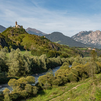 Kostel v Castello de fiemme, Italie