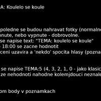 TEMA DNE: Koulelo se koule