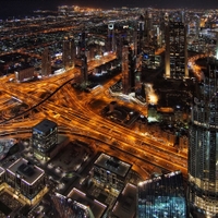 Dubai z Burj Khalifa