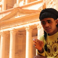 Petra - beduinský mladík
