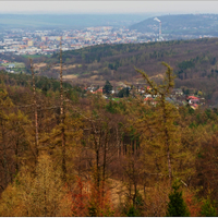 pohled na Krnov  z Ježníku