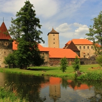 Vodní hrad Švihov.