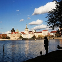 Na Střeleckém ostrově.