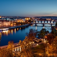Pražský podzimní večer