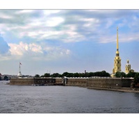 Petropavlovská pevnost - Petrohrad