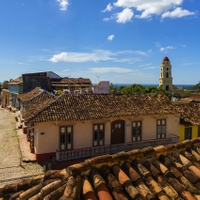 Střechová story z Trinidadu (Kuba)