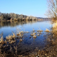 Zima u řeky