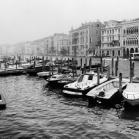 Černobílé Benátky