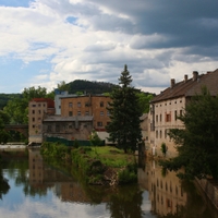 Ostrůvek na Berounce.