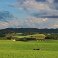 Pohled na Únějovice.