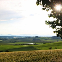 Pohled na Domažlicko.