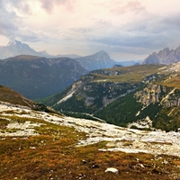 V horách (Dolomity)