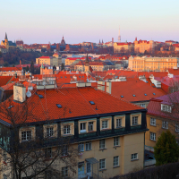 Praha v růžovém hávu
