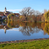 slunečný den