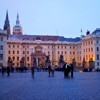 Na Pražském hradě 