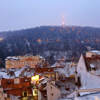 Výhled na Petřín 