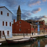 Podvečerní Burano