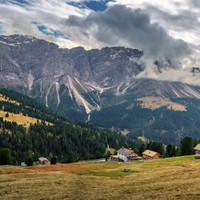 Dolomity po dešti