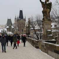 Zimní Praha 