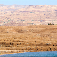 břehy Mrtvého moře