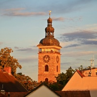 Budějcká dominanta ve zlaté hodince