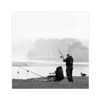 rybář s mazlíkem  :-)