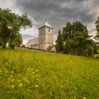 Kostel Sv. Wolfganga - Vikantice Jesenicko