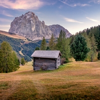 Podvečerní v Dolomitech