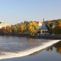 Podzim na Vltavě 