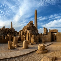 Ruiny chrámu Karnak