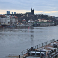 Pohled na Vyšehrad 