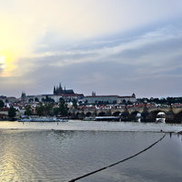 Soumrak nad Vltavou