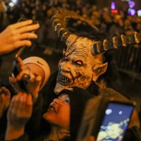Selfie s Krampusem 
