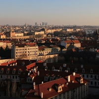 Pražské střechy.