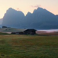 Před svítáním (Dolomity)