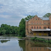 Ohře v Lounech