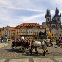 Život na Staroměstském náměstí 
