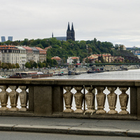 Pohled na Vyšehrad 
