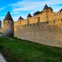 ráno před Carcasone