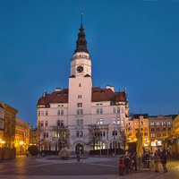 podvečerní Opava