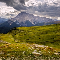 Podvečerní Dolomity