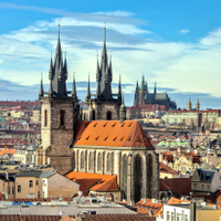 Výhled od Prašné brány 