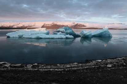 Obraz Plovoucí ledovce II, Jökulsárlón, Island