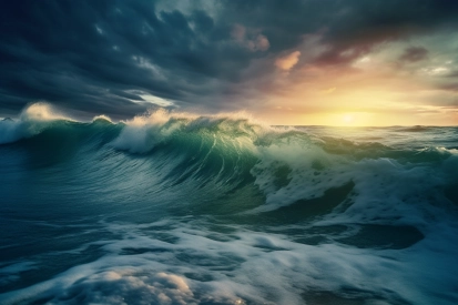 Vlna v oceánu