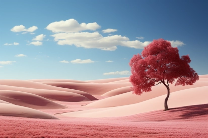 Strom v poušti