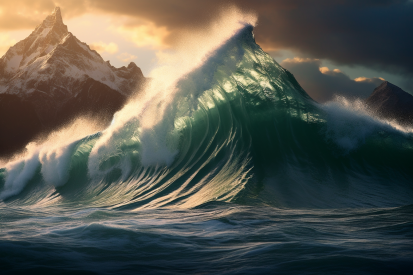 Velká vlna v oceánu