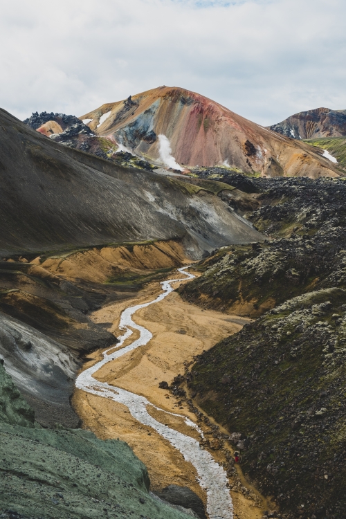 Obraz Duhové hory na Islandu